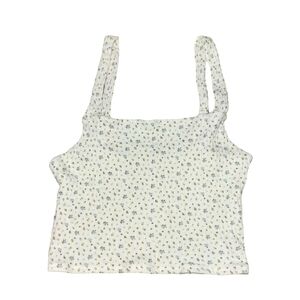 American Eagle size small tank top crop top floral design